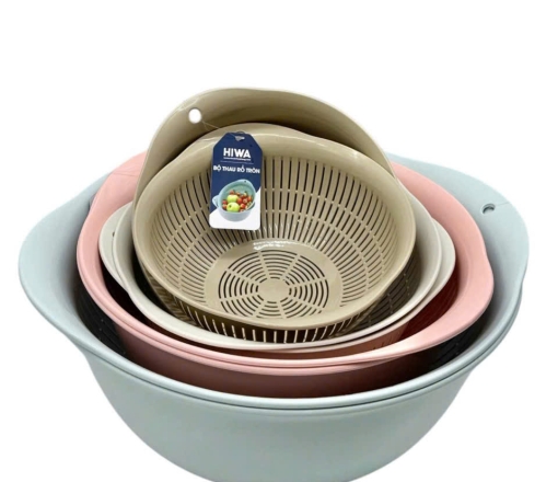 Thau rỗ nhựa t001