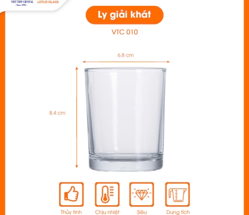 Ly giải khát l001
