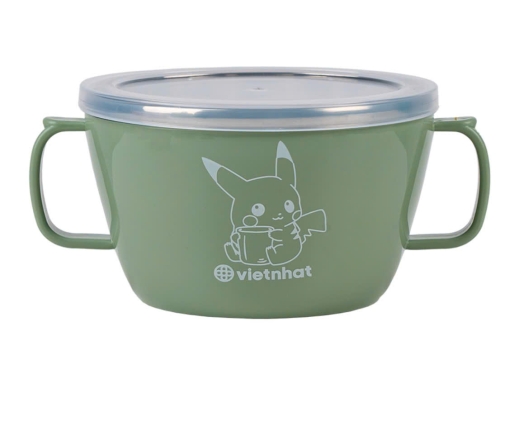 Ca cách nhiệt 2 quai inox 6019