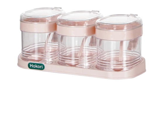 Lọ gia vị bộ 3 Hokori 2936