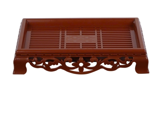 Khay trà vuông hoa 5684