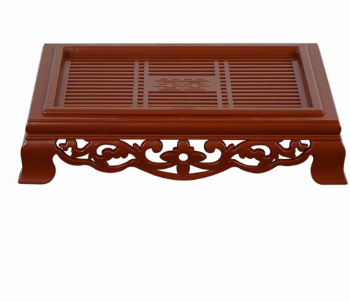 Khay trà vuông hoa 5685