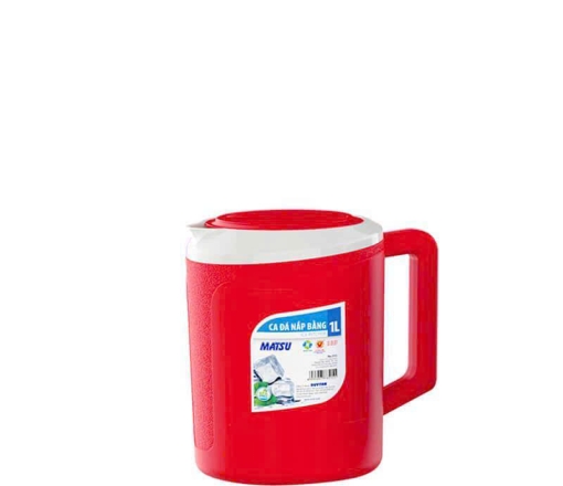 Ca đá nắp bằng 1L