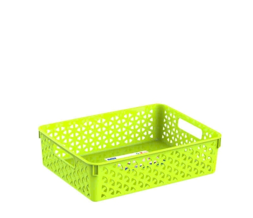 Rổ chữ nhật cao 2T6 trung 