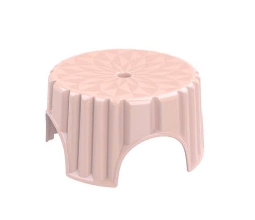 Ghế nhựa mini tròn sọc